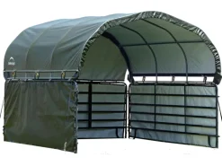 Shelter Logic Weitere Ordnungssysteme Für Den Garten|ShelterLogic Seitenverkleidung Pferdestallüberdachung