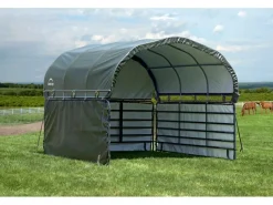 Shelter Logic Weitere Ordnungssysteme Für Den Garten|ShelterLogic Seitenverkleidung Pferdestallüberdachung