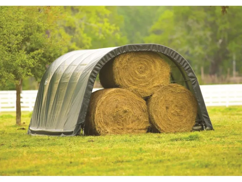 ShelterLogic Weidezelt 22,57 m² Run-In-Shed 370 cm x 610 cm*Shelter Logic Online