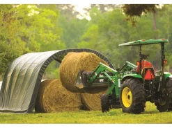 ShelterLogic Weidezelt 22,57 m² Run-In-Shed 370 cm x 610 cm*Shelter Logic Online