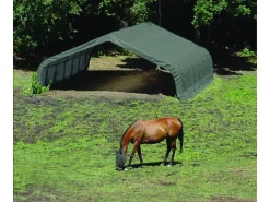 Shelter Logic Weitere Ordnungssysteme Für Den Garten|ShelterLogic Weidezelt 40,87 m² Run-In-Shed 670 cm x 610 cm