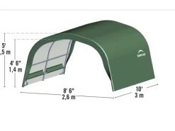 Shelter Logic Weitere Ordnungssysteme Für Den Garten|ShelterLogic Weidezelt 7,8 m²