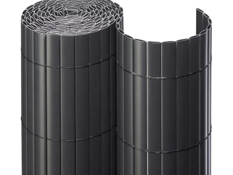 Sichtschutzmatte PVC 200 cm x 300 cm Anthrazit*Noor Clearance