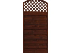 Andrewex Balkonsichtschutz|Sichtschutzzaun Element Bordeaux 180/195 cm x 90 cm