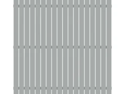 TraumGarten Balkonsichtschutz|Sichtschutzzaun Element Squadra 180 cm x 180 cm