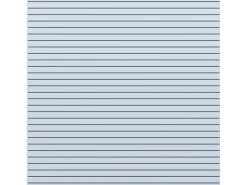 TraumGarten Balkonsichtschutz|Sichtschutzzaun Element System Rhombus Silber 180 cm x 180 cm