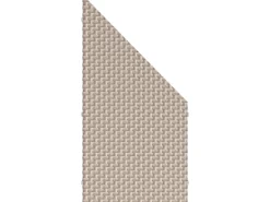 TraumGarten Balkonsichtschutz|Sichtschutzzaun Element Weave Anschluss Gray 88 cm x 178 auf 88 cm