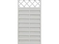 Andrewex Balkonsichtschutz|Sichtschutzzaun-Element Country lasiert 180 cm x 90 cm