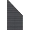 TraumGarten Balkonsichtschutz|Sichtschuzzaun Anschlusselement Weave Anthrazit 88 x 178 cm auf 88 cm