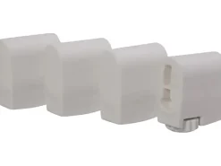 Sieger Weitere Gartenmöbel|Fußkappen-Set 4er Weiß 25 mm x 45 mm