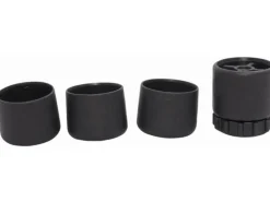 Fußkappen-Set Grau Ø 32 mm*Sieger Hot