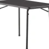 Sieger Gartentische|Balkonmöbel|Klapptisch Rechteckig 70 cm x 11,5 cm