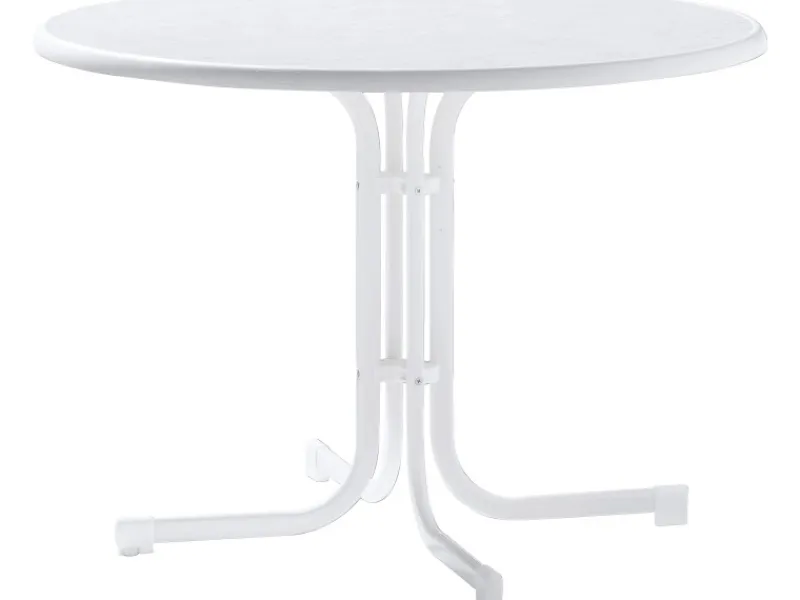 Sieger Gartentische|Klapptisch Rund 100 cm x 100 cm