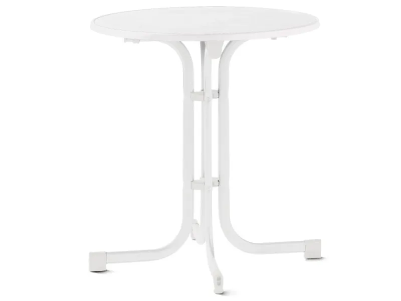 Sieger Gartentische|Klapptisch 207/W Rund Ø 70 cm