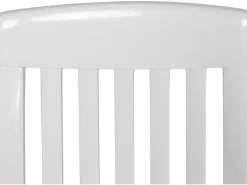 Sieger Gartenstühle|Balkonmöbel|Stapelsessel Palma Weiß 65 cm x 59 cm x 92 cm