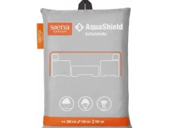 Siena Garden Schutzhüllen|AquaShield Sitzgruppenhülle Hellgrau 280x150xH100 cm
