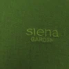 Siena Garden Gartenstuhlauflagen|Auflage Niedrigl. Stella Grün ca. 100x48x6 cm