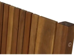 Siena Garden Gartenbänke|Balkonmöbel|Bank Falun 2-Sitzer Akazie 59 cm x 122 cm x 90 cm Beige FSC®