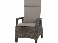 Siena Garden Gartenstühle|Corido Dining Move Sessel Anthrazit-Matt 61 cm x 72 cm x 109 cm