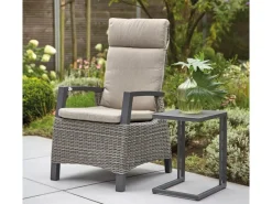 Siena Garden Gartenstühle|Corido Dining Move Sessel Anthrazit-Matt 61 cm x 72 cm x 109 cm