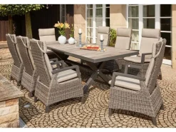 Siena Garden Gartenstühle|Corido Dining Move Sessel Anthrazit-Matt 61 cm x 72 cm x 109 cm