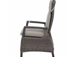Siena Garden Gartenstühle|Corido Dining Move Sessel Anthrazit-Matt 61 cm x 72 cm x 109 cm