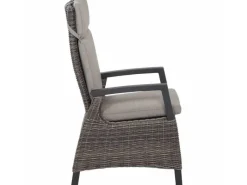 Siena Garden Gartenstühle|Corido Dining Move Sessel Anthrazit-Matt 61 cm x 72 cm x 109 cm