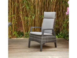 Dining Move Sessel Taranto 72 cm x 61 cm x 109 cm Matt-Anthrazit*Siena Garden New