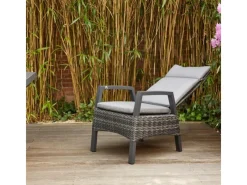 Dining Move Sessel Taranto 72 cm x 61 cm x 109 cm Matt-Anthrazit*Siena Garden New