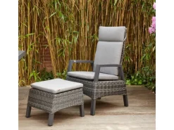 Dining Move Sessel Taranto 72 cm x 61 cm x 109 cm Matt-Anthrazit*Siena Garden New