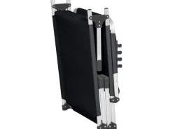 Siena Garden Sonnenliegen|Dreibeinliege Alu-XXL Schwarz 201 cm x 69,5 cm x 95 cm