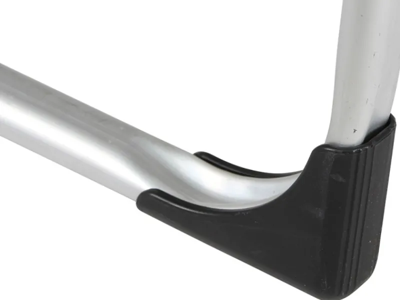 Siena Garden Sonnenliegen|Dreibeinliege Alu-XXL Grau 201 cm x 69,5 cm x 95 cm