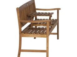 Siena Garden Gartenbänke|2er Bank Florida Natur 60 cm x 159 cm x 88 cm FSC®