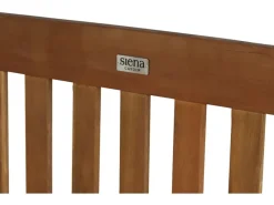 Siena Garden Gartenbänke|2er Bank Florida Natur 60 cm x 159 cm x 88 cm FSC®