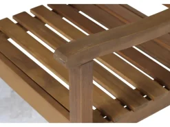 Siena Garden Gartenbänke|2er Bank Florida Natur 60 cm x 159 cm x 88 cm FSC®