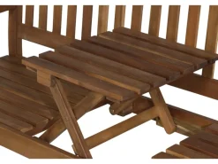 Siena Garden Gartenbänke|2er Bank Florida Natur 60 cm x 159 cm x 88 cm FSC®