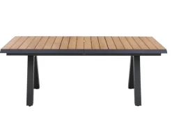 Siena Garden Gartentische|Gartentisch Tirana Rechteckig ausziehbar 100 cm x 260 cm