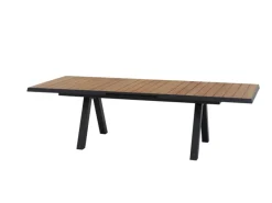 Siena Garden Gartentische|Gartentisch Tirana Rechteckig ausziehbar 100 cm x 260 cm