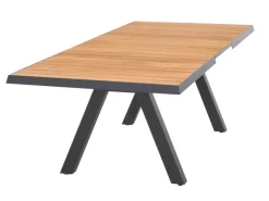 Siena Garden Gartentische|Gartentisch Tirana Rechteckig ausziehbar 100 cm x 260 cm