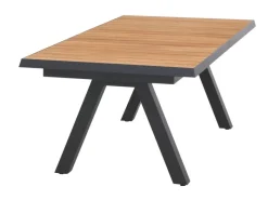 Siena Garden Gartentische|Gartentisch Tirana Rechteckig ausziehbar 100 cm x 260 cm