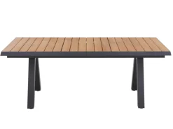 Siena Garden Gartentische|Gartentisch Tirana Rechteckig ausziehbar 100 cm x 260 cm