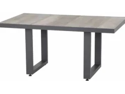 Siena Garden Gartentische|Gartentisch Corido Rechteckig Anthrazit/Matt 140 cm x 85 cm