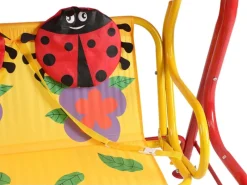 Siena Garden Kinder-Hollywoodschaukel Marie Rot 75x115x118 cm*Gardamo Sale