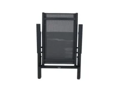 Klappsessel Tauro 66 cm x 60 cm x 110 cm Anthrazit Matt*Siena Garden Online