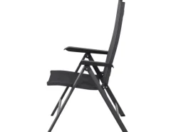 Siena Garden Gartenstühle|Klappsessel Tesoro Alu 68 cm x 60 cm x 110 cm Anthrazit Matt