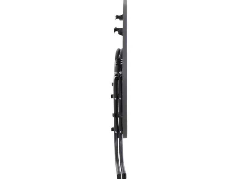 Siena Garden Gartentische|Klapptisch Paco Rechteckig Anthrazit/Matt 90 cm x 140 cm