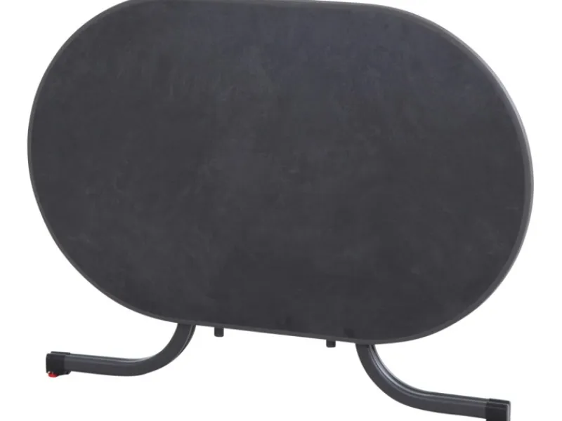 Siena Garden Gartentische|Klapptisch Paco Rechteckig Anthrazit/Matt 90 cm x 140 cm