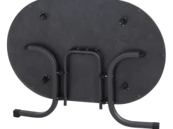 Siena Garden Gartentische|Klapptisch Paco Rechteckig Anthrazit/Matt 90 cm x 140 cm