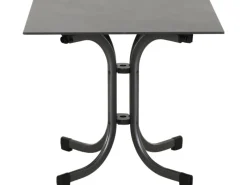 Siena Garden Gartentische|Klapptisch Sola Quadratisch 80 cm x 80 cm