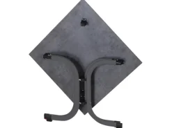 Siena Garden Gartentische|Klapptisch Sola Quadratisch 80 cm x 80 cm